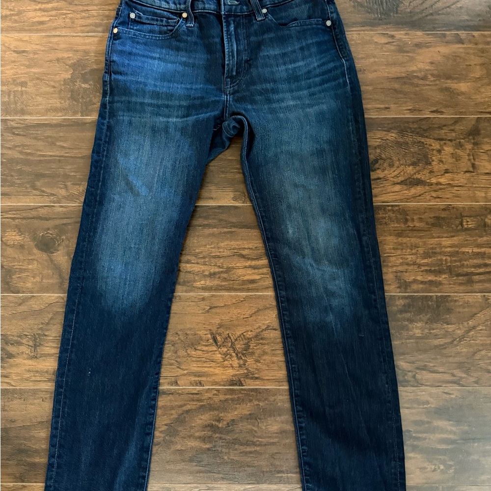 7 For All Mankind Dark Blue Relaxed Jeans